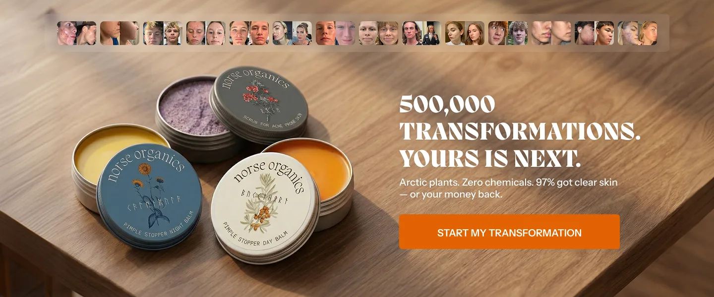 banner with stacked balm tins reading 500,000 transformations, yours is next